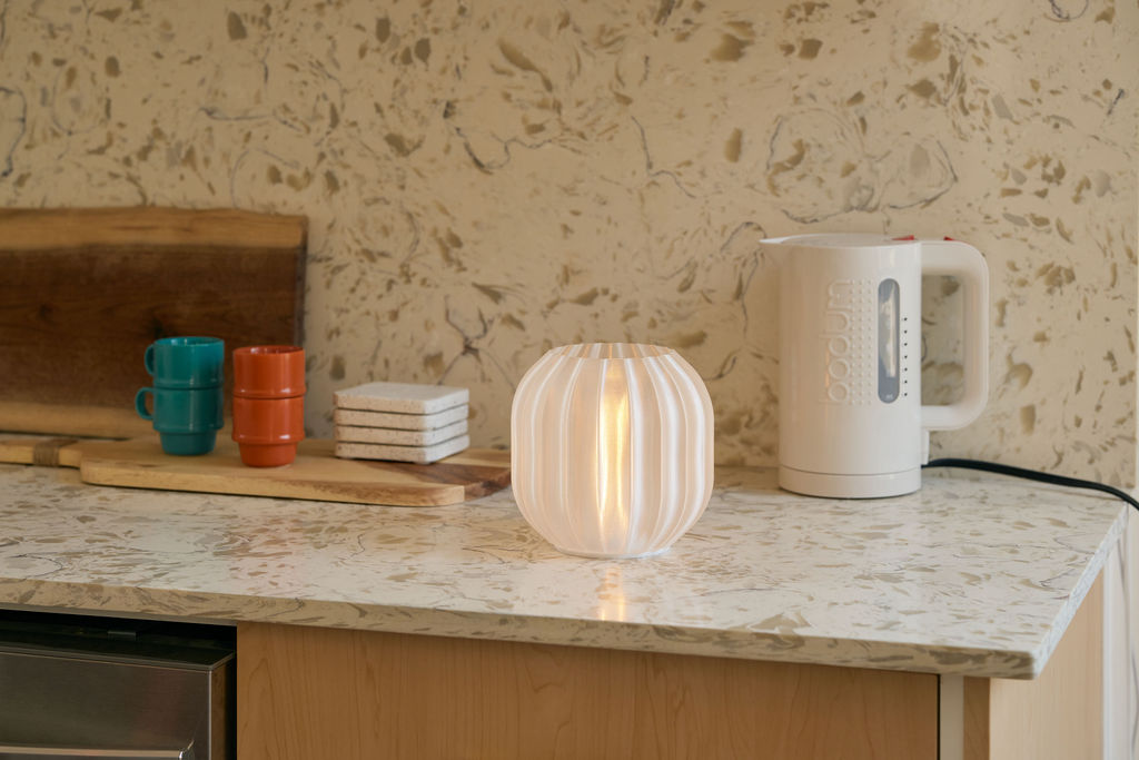 Mini Lantern Portable Lamp, Silk Mesh