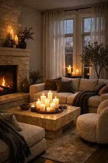 How to Create a Cozy Evening at Home With Candles