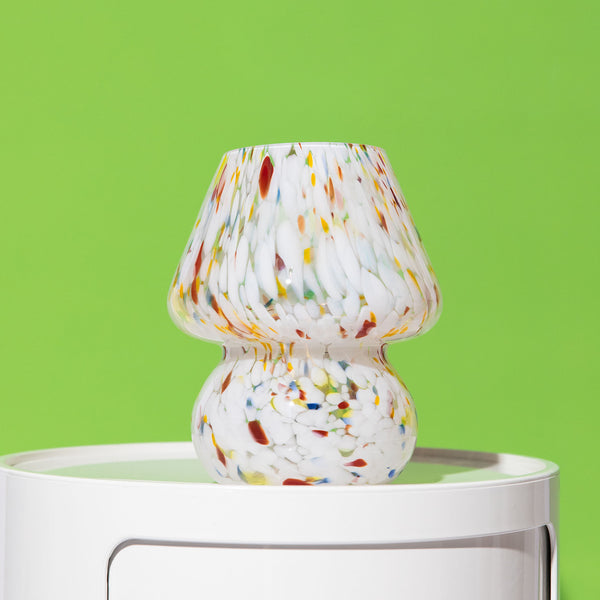 IMPERFECT SALE Mini Open Top Plug In Lamp, Assorted Patterns