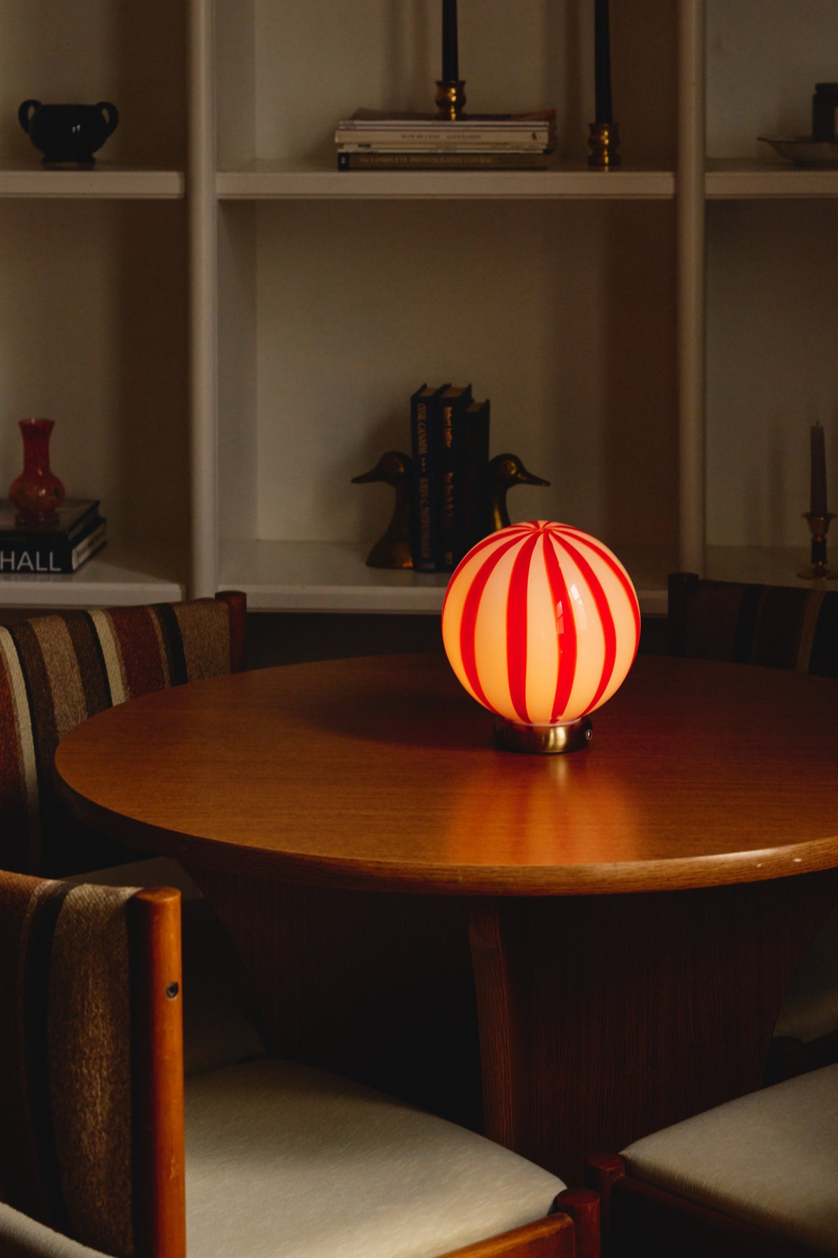 Glass Globe Lamp