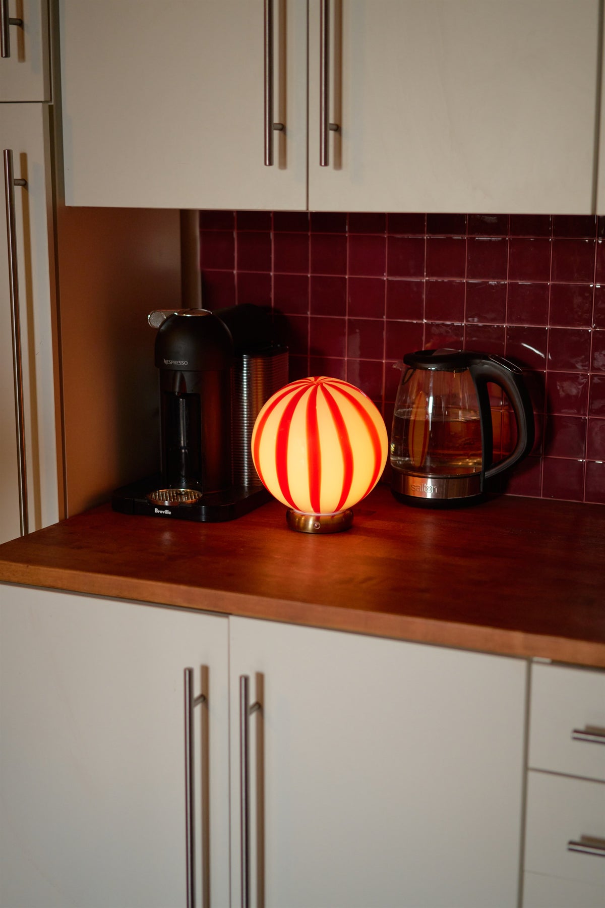 Glass Globe Lamp