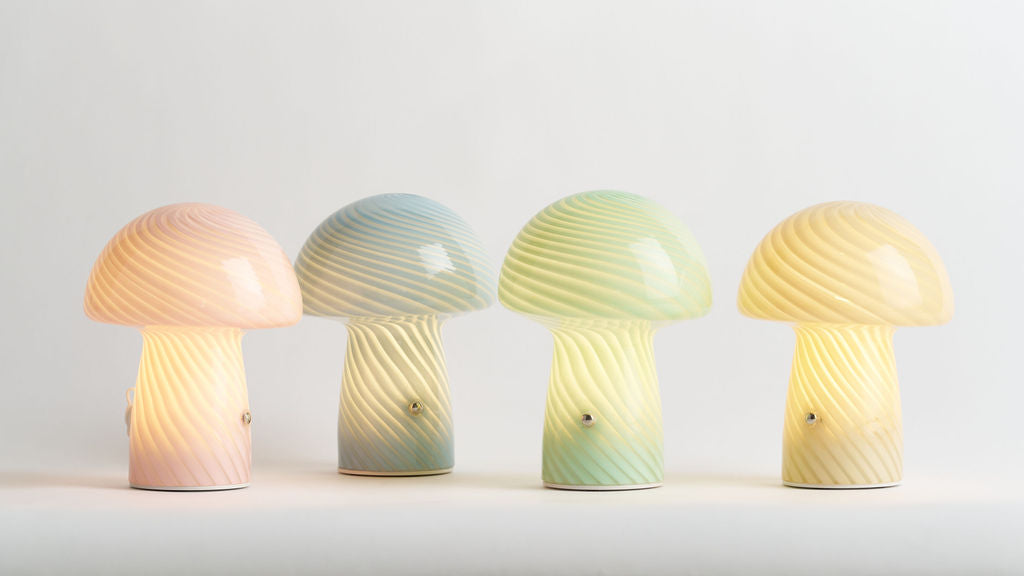 IMPERFECT SALE Portable Mini Mushroom Lamp, Assorted Colors