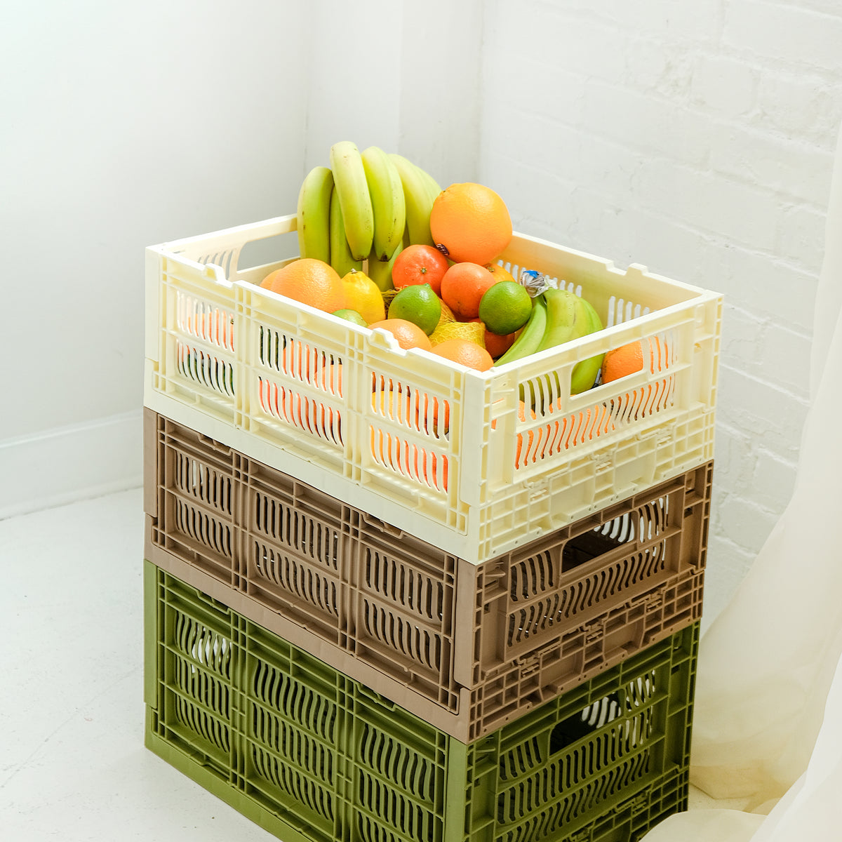 Buddeez Milk Crates For Storage - Storage Crates, Heavy