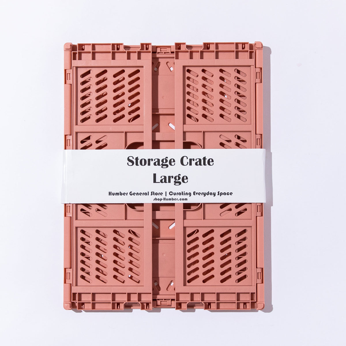 Color Storage Crate, Large, Apricot | Shop Humber